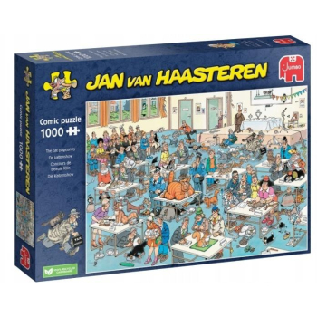 Puzzle 1000 Wystawa kotów